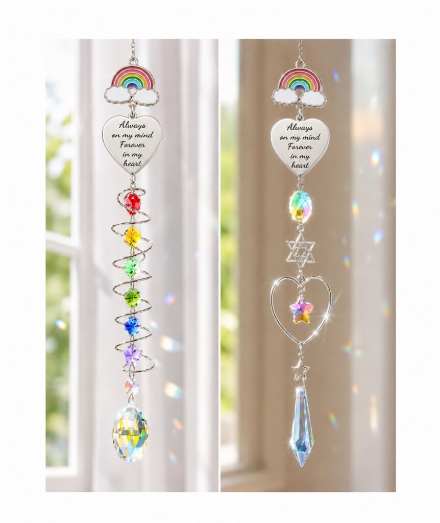 Pet Loss Keepsake Gift Memorial Sun Catchers Always On My Mind time2letgo.co.uk