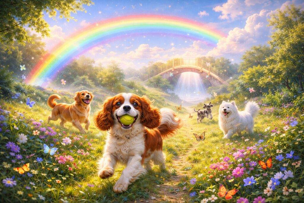 happy pets over the rainbow bridge pet loss comfort uk